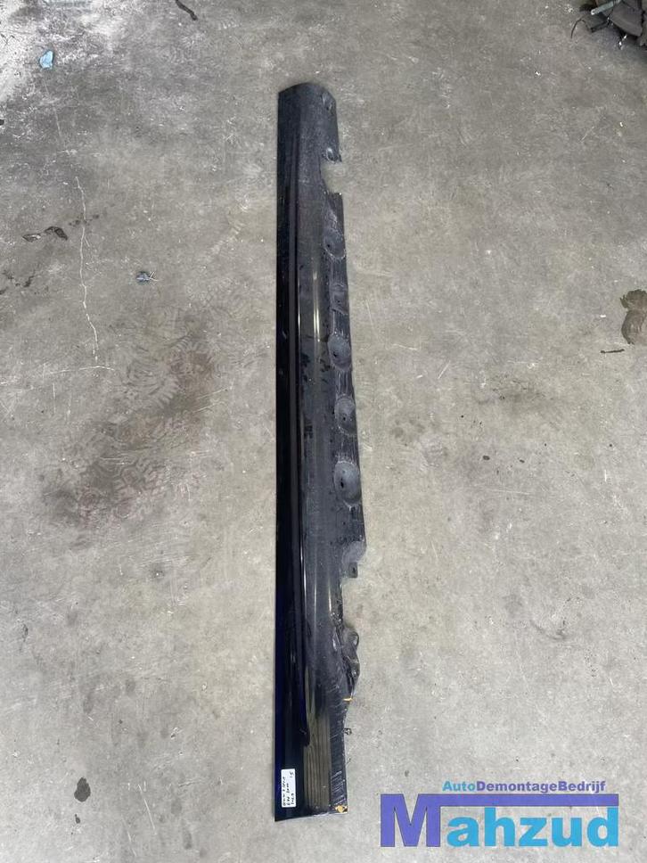 BMW E46 3 SERIE cabrio Zwart 303/9 Rechts zijskirt, Auto-onderdelen, Carrosserie, Motorkap, BMW, Gebruikt