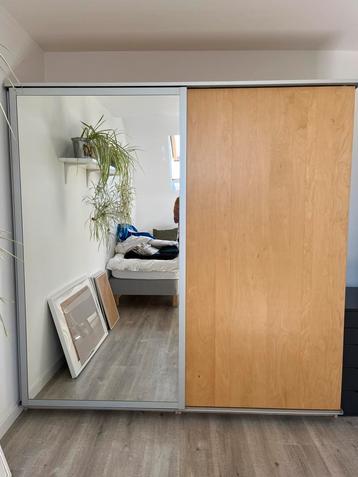 Kleerkast 200x200x60cm | schuifdeuren, Ophalen, Zo goed als nieuw