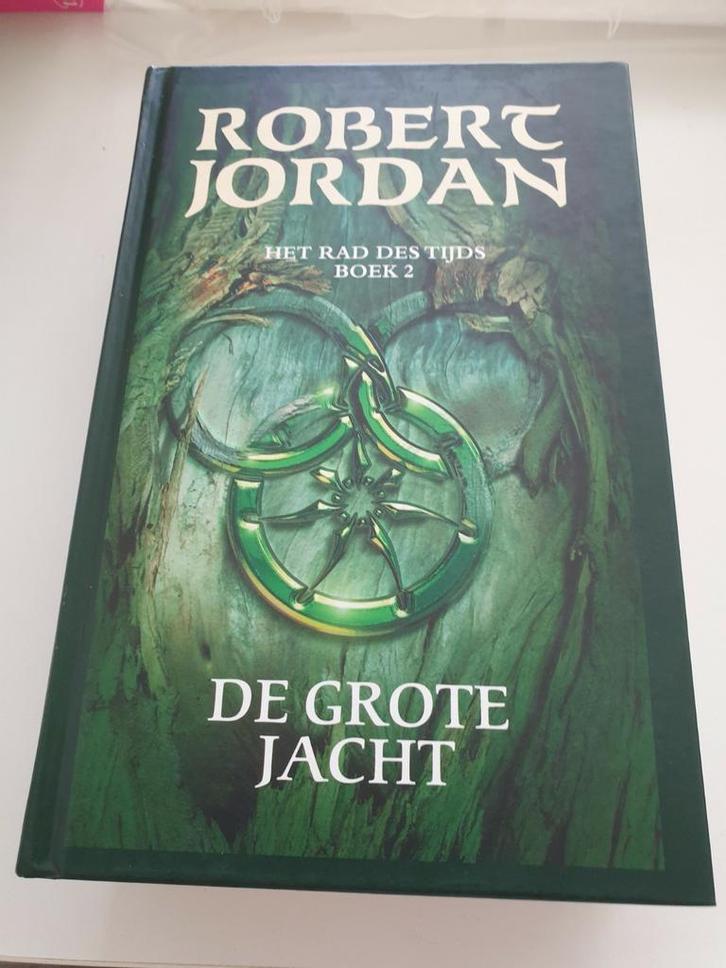 Robert Jordan - De grote jacht.  BOEK 2. HARDCOVER!!!, Boeken, Fantasy, Zo goed als nieuw, Ophalen of Verzenden
