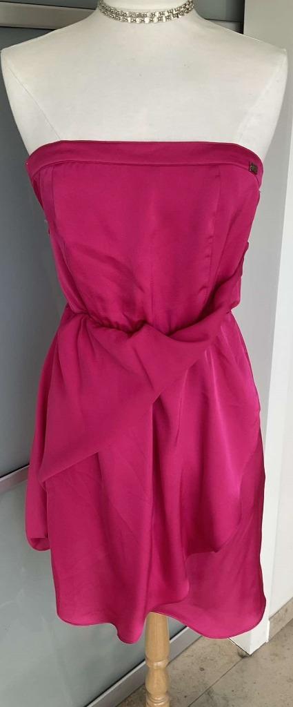 Nieuwe galajurk Josh V-opmeten valt tss S en M, Kleding | Dames, Jurken, Nieuw, Maat 38/40 (M), Roze, Boven de knie, Ophalen of Verzenden