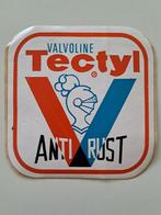 Vintage Sticker - Valvoline Tectyl - Anti Rust, Verzamelen, Auto of Motor, Ophalen of Verzenden, Zo goed als nieuw