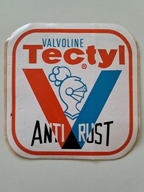Vintage Sticker - Valvoline Tectyl - Anti Rust, Verzamelen, Stickers, Zo goed als nieuw, Auto of Motor, Ophalen of Verzenden