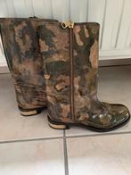 Mooie laarzen Zinda 38 Khaki kleur als nieuw, Kleding | Dames, Schoenen, Ophalen of Verzenden