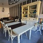 Kast, tafel, 2 bijzettafeltjes en 8 stoelen, Huis en Inrichting, Tafels | Bijzettafels, Gebruikt, Ophalen