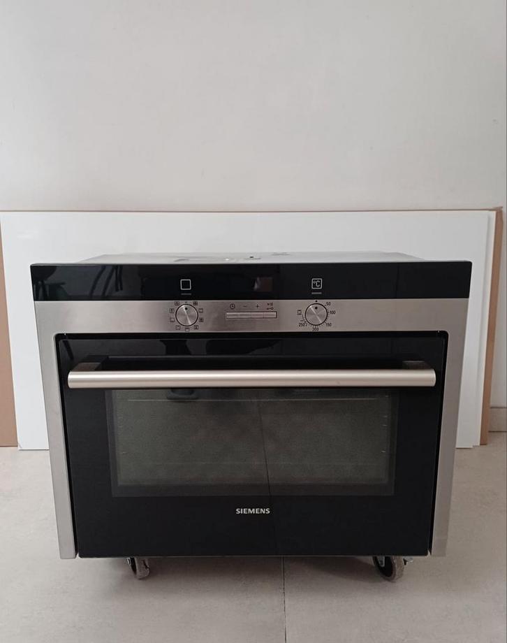 Siemens inbouwoven Compact model (45 cm), Elektronische apparatuur, Ovens, Zo goed als nieuw, Inbouw, Oven met grill, Hete lucht