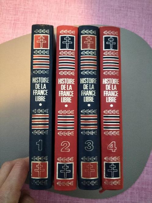 Livres : Histoire de la France Libre. 4 tomes, Livres, Guerre & Militaire, Utilisé, Général, Deuxième Guerre mondiale, Enlèvement ou Envoi