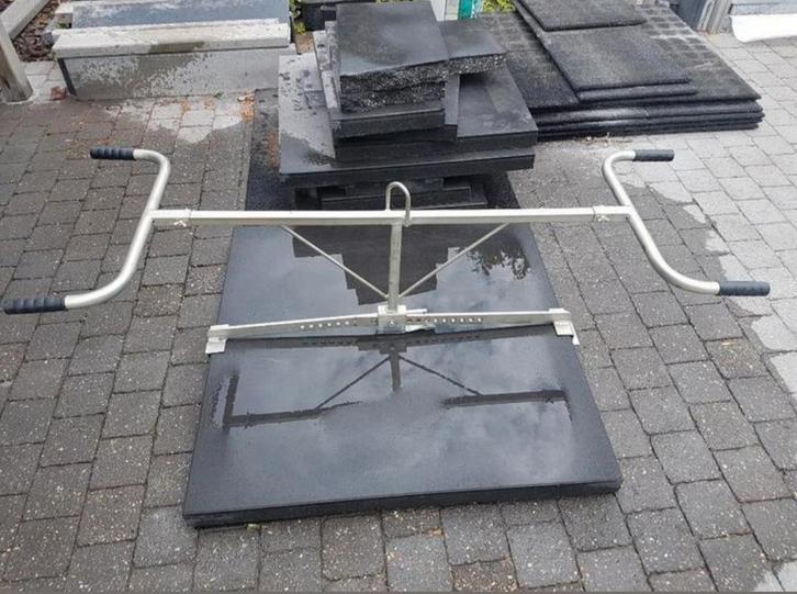 Individueel gehuurde vloerlift tot 108 cm, Tuin en Terras, Tegels en Klinkers, Zo goed als nieuw, Terrastegels