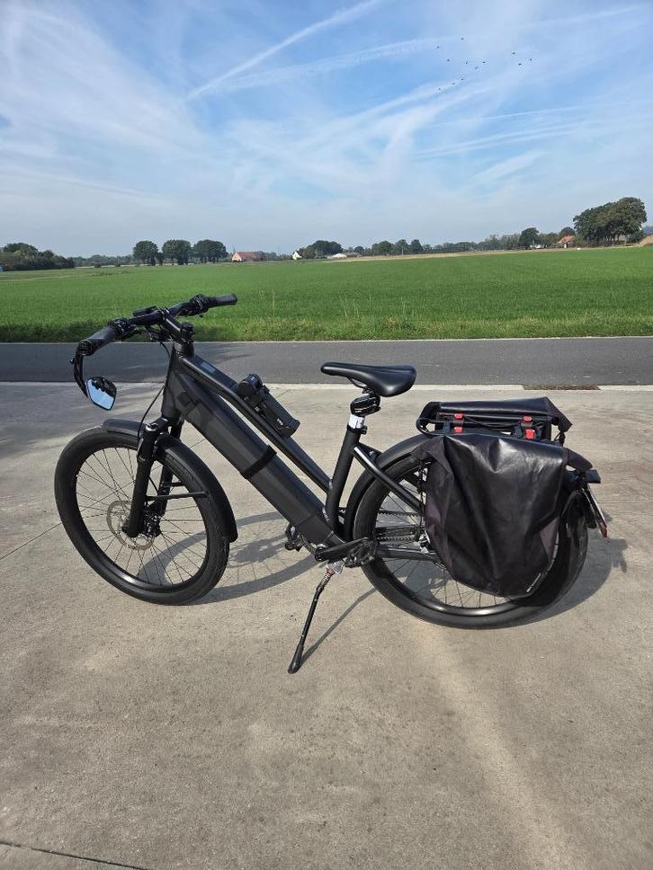 Stromer ST2 Comfort 17" Dark Grey met nieuwe blauwe batterij, Fietsen en Brommers, Elektrische fietsen, Zo goed als nieuw, Stromer