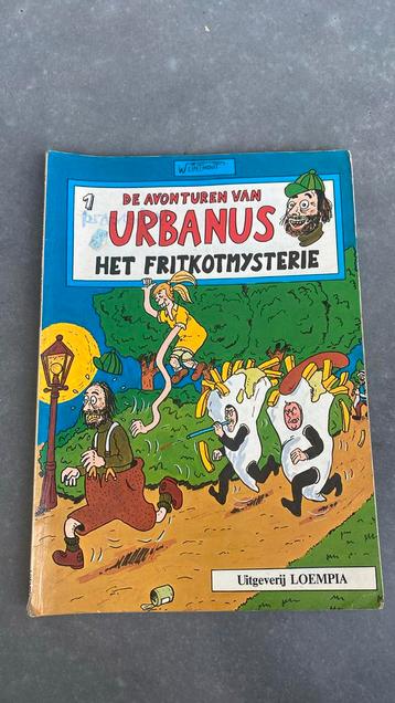 72 stripalbums Urbanus, waaronder eerste druk eerste album beschikbaar voor biedingen