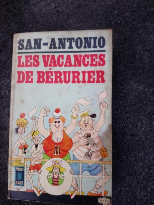 San-Antonio les vacances de Bérurier, Livres, Romans, Utilisé, Europe autre, Enlèvement