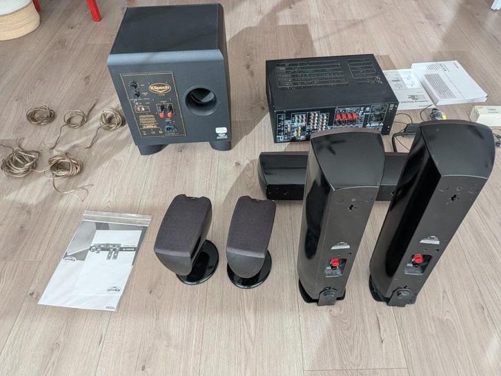 Home Cinema 5.1 Denon + Klipsch, Audio, Tv en Foto, Home Cinema-sets, Gebruikt, Overige spelers, 5.1-systeem, 70 watt of meer