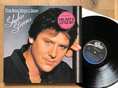 SHAKIN'. STEVENS - The bop won't stop (LP; MINT), Cd's en Dvd's, Vinyl | Rock, Zo goed als nieuw, Rock-'n-Roll, 12 inch, Ophalen of Verzenden