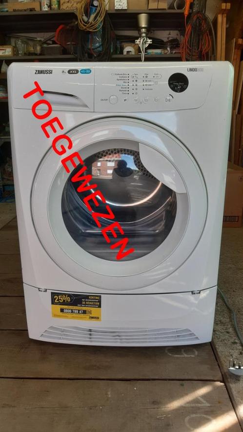 Zanussi Lindo 300 GRATIS, Elektronische apparatuur, Droogkasten, Gebruikt, Condens, Voorlader, 8 tot 10 kg, 85 tot 90 cm, Anti-kreukfase