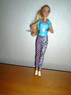 Barbie pop met prachtige haren + rugzak, Ophalen of Verzenden, Zo goed als nieuw, Barbie