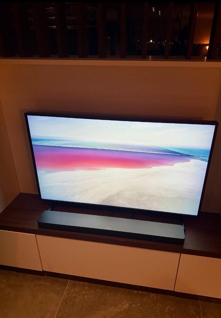 Samsung The Frame 43” + Bose soundbar 500, Audio, Tv en Foto, Televisies, Zo goed als nieuw, QLED, 100 cm of meer, 4k (UHD), Samsung