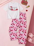 HELLO KITTY AND FRIENDS Ensemble de pyjama 2, Kleding | Dames, HELLO KITTY, Verzenden, Nieuw, Maat 38/40 (M)