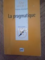 Livre ancien que sais je la pragmatique Françoise armengaud, Antiquités & Art, Antiquités | Livres & Manuscrits, Enlèvement ou Envoi