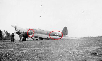 photo orig.- Avion Heinkel He 111 - Luftwaffe WW2