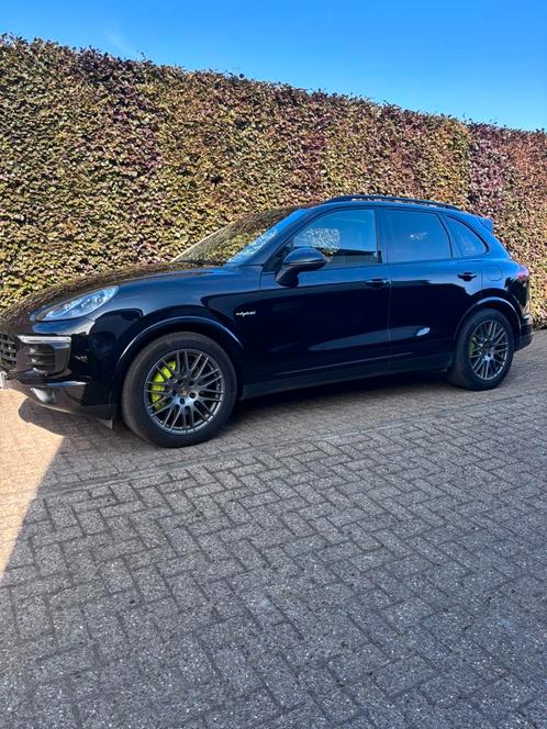 Porsche Cayenne hybrid s 2017 platinum edition zwart, Auto's, Porsche, Particulier, Cayenne, 4x4, ABS, Achteruitrijcamera, Adaptieve lichten