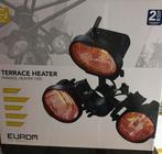 Eurom terrasverwarmers 4stuks in perfecte staat, Ophalen, Zo goed als nieuw