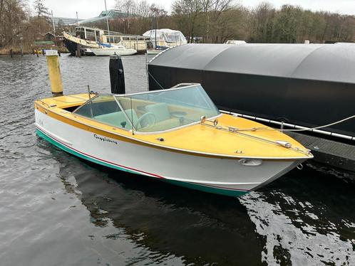 Guggisberg alumaboot, Watersport en Boten, Speedboten, Gebruikt, 6 meter of meer, Benzine, 120 tot 200 pk, Aluminium, Binnenboordmotor