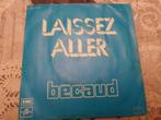 Disque vinyl 45 tours Gilbert Bécaud Laissez Aller, Cd's en Dvd's, Vinyl | Pop, 1960 tot 1980, Ophalen of Verzenden, Zo goed als nieuw