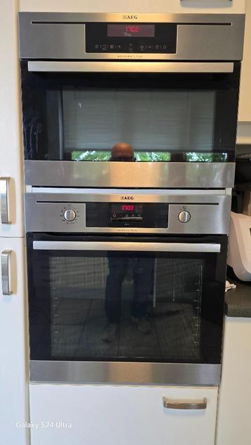 Set inbouw Ovens (standaard + combi) AEG beschikbaar voor biedingen