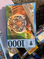 Puzzle de tigre, Comme neuf, 500 à 1500 pièces, Enlèvement ou Envoi