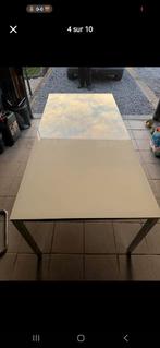 Table en verre + 6 chaises, Maison & Meubles, Verre