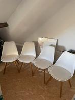 4 Essence Madera eetkamerstoellen, Huis en Inrichting, Stoelen, Ophalen, Zo goed als nieuw, Wit