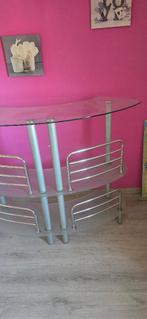 Bar en verre, Maison & Meubles, Enlèvement, Utilisé