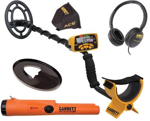 Garrett Ace 300i metaaldetector + Garrett Pro-Pointer, Hobby en Vrije tijd, Metaaldetectors, Nieuw, Meer dan 30 cm, Garrett, Discriminatie metaaldetectie