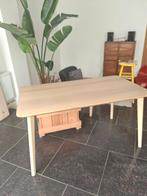 eettafel ikea hout lisabo, Huis en Inrichting, Ophalen, 100 tot 150 cm, 50 tot 100 cm, Zo goed als nieuw