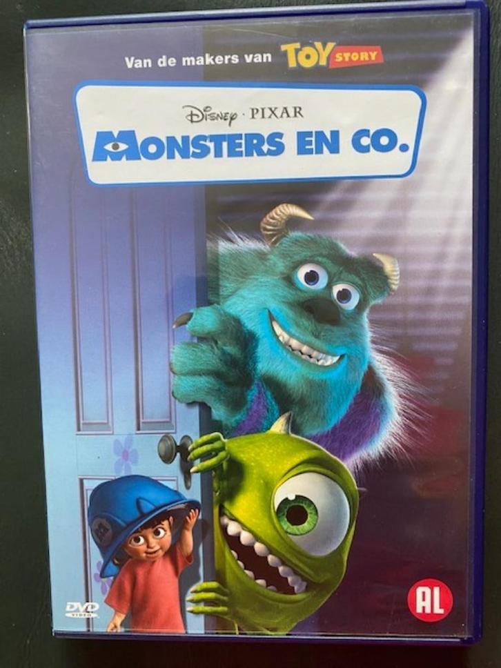 Monsters en Co DVD van Disney - Pixar  Nieuwstaat, Cd's en Dvd's, Dvd's | Tekenfilms en Animatie, Zo goed als nieuw, Europees