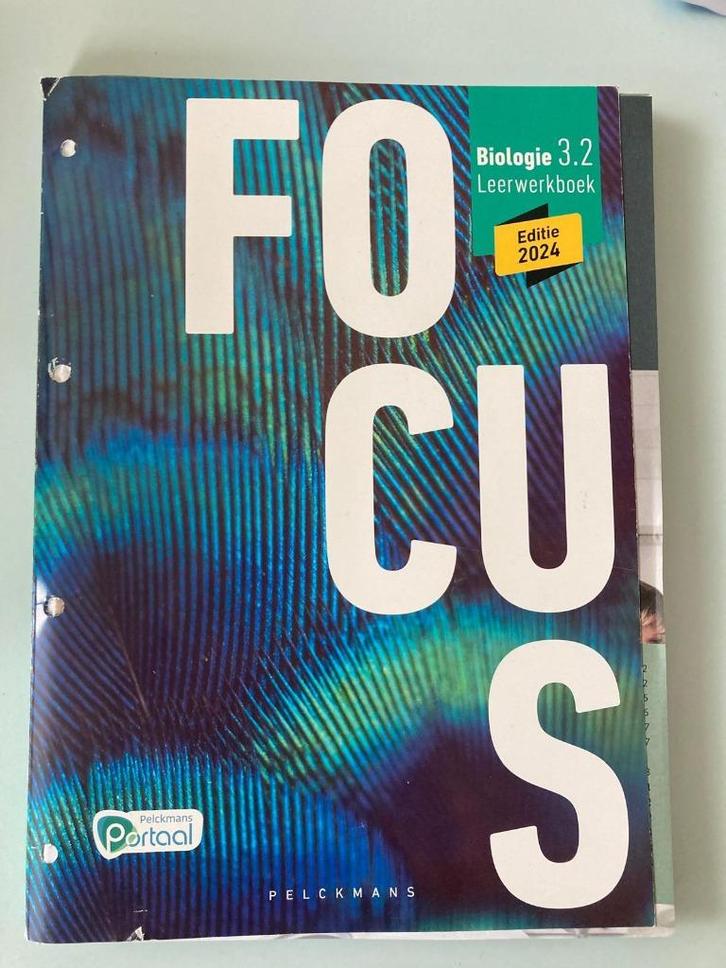 Leerwerkboek Focus Biologie (3e biologie – doorstroom), Boeken, Schoolboeken, Zo goed als nieuw, Biologie, Ophalen of Verzenden