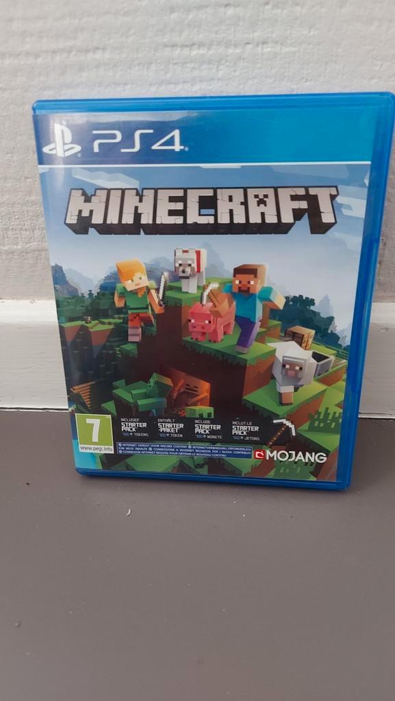 Minecraft - the Bedrock Edition, Games en Spelcomputers, Games | Sony PlayStation 4, Zo goed als nieuw, Avontuur en Actie, Vanaf 18 jaar