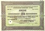 Alpine Montan AG "Hermann Göring" 1939, Verzamelen, Ophalen of Verzenden
