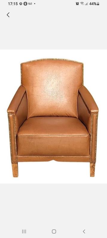 Fauteuil Art deco, Huis en Inrichting, Ophalen, Gebruikt