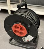 Kabelhaspel 50 meter, Ophalen, Zo goed als nieuw, Kabel of Snoer