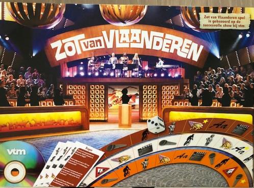 Gezelschapsspel Zot van Vlaanderen, Hobby en Vrije tijd, Gezelschapsspellen | Bordspellen, Zo goed als nieuw, Vijf spelers of meer