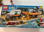 Lego city set jeep en boot - 60165, Complete set, Lego, Zo goed als nieuw, Ophalen