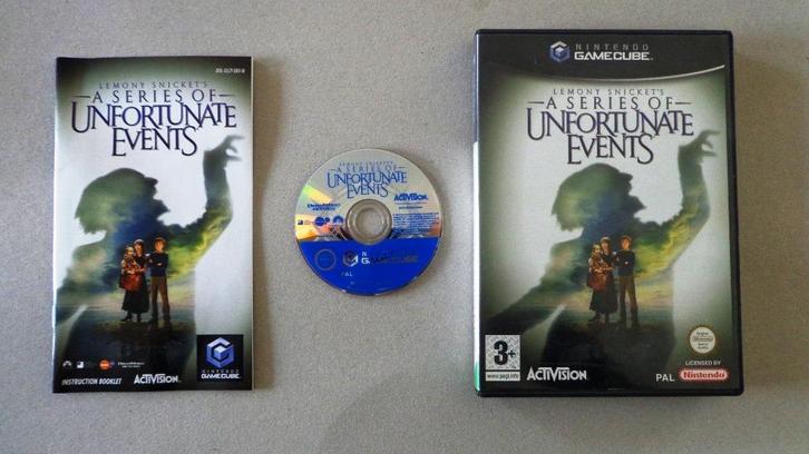 Unfortunate Events voor de Nintendo GameCube Compleet, Consoles de jeu & Jeux vidéo, Jeux | Nintendo GameCube, Comme neuf, Enlèvement ou Envoi