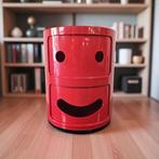 vintage rode SMILE KARTELL componibili kastje / bijzettafel, Ophalen of Verzenden
