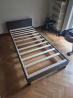 Lit sommier tapissier + meuble TV à donner, Maison & Meubles, Enlèvement, Comme neuf