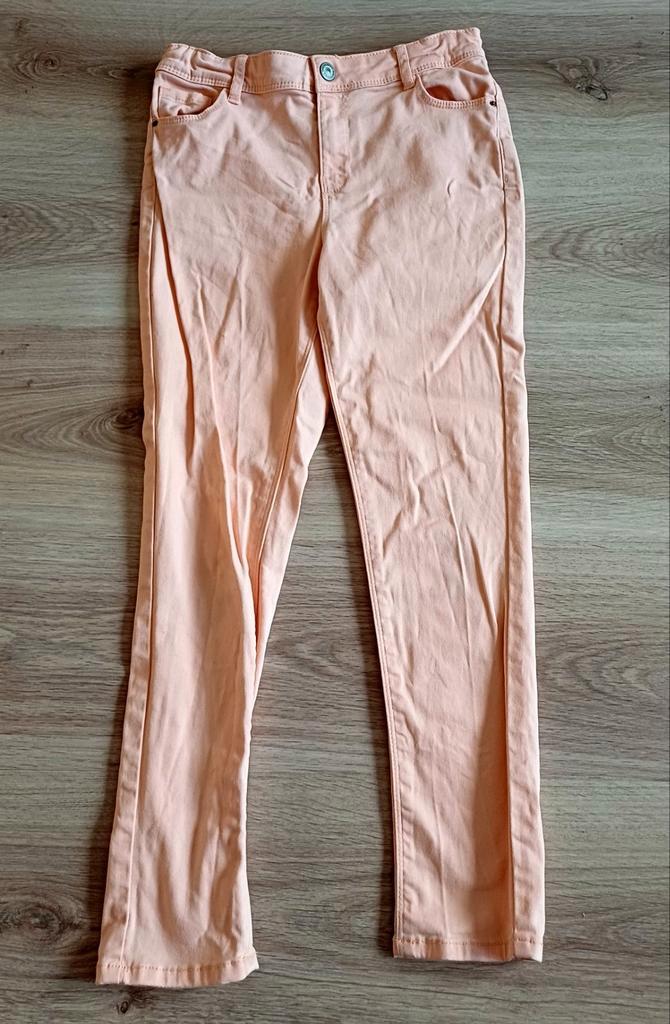 Jean stretch, fille 10 ans, Kinderen en Baby's, Kinderkleding | Maat 140, Zo goed als nieuw, Meisje, Broek, Ophalen of Verzenden
