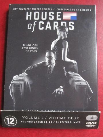 House of Cards Het complete tweede seizoen (2014) 4 disc beschikbaar voor biedingen