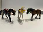 Playmobil 6360 - 3 Rijpaarden, Ophalen of Verzenden, Zo goed als nieuw, Complete set