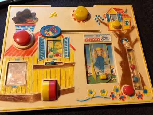 Vintage Chicco Play Center 1979, Kinderen en Baby's, Speelgoed | Babyspeelgoed, Gebruikt, Overige typen, Met geluid, Ophalen of Verzenden
