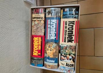 Originele dikke Kroniek encyclopedieën nieuwe staat beschikbaar voor biedingen
