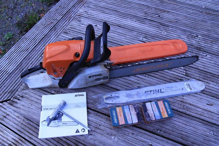Stihl MS311 kettingzaag, Tuin en Terras, Hand-tuingereedschap, Zo goed als nieuw, Overige soorten, Ophalen